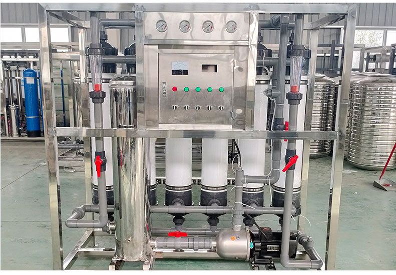 得荣厂家定制大型超滤设备河水生活用水纯水处理设备净水器加工
